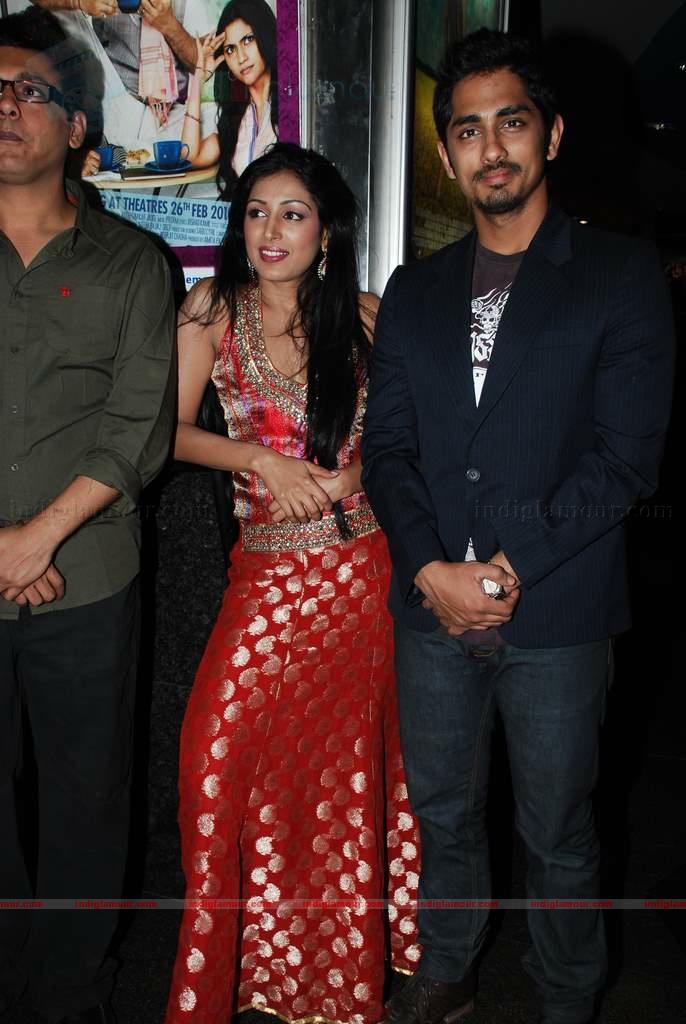 Shruti Hassan at Siddharth's special screening of film Striker Event hd photo