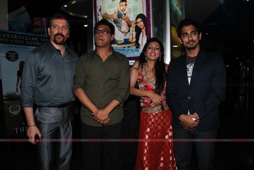 Shruti Hassan at Siddharth's special screening of film Striker Event hd photo
