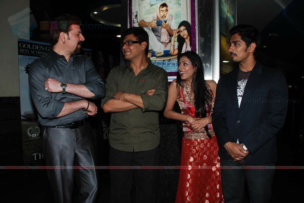Shruti Hassan at Siddharth's special screening of film Striker Event hd photo