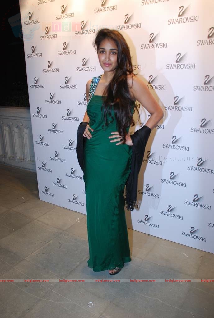 Jiah Khan,Celina,Neetu Chandra at Swarovski auction dinner Event hd photo