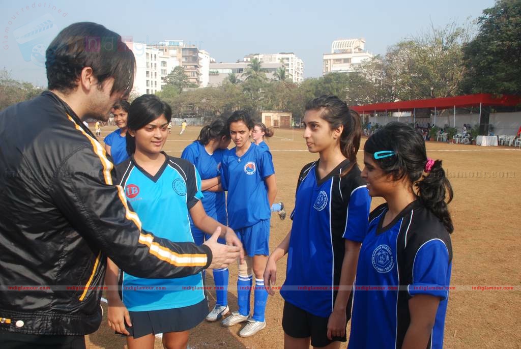 Zayed Khan at Jamanabai's All India Football tournament Event hd photo