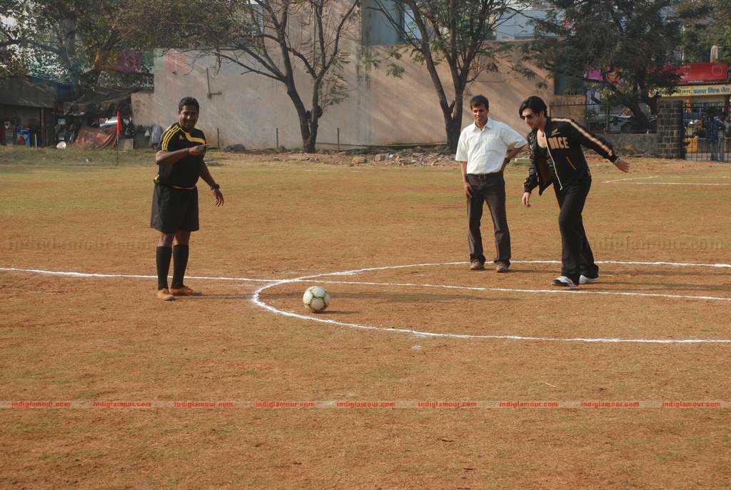 Zayed Khan at Jamanabai's All India Football tournament Event hd photo