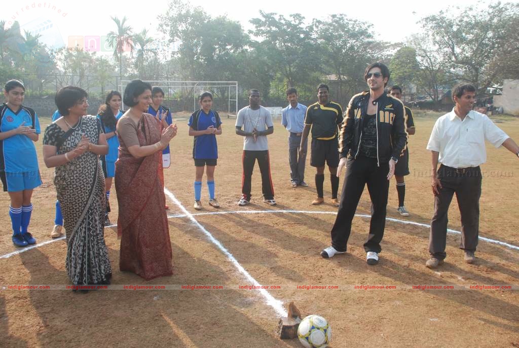 Zayed Khan at Jamanabai's All India Football tournament Event hd photo