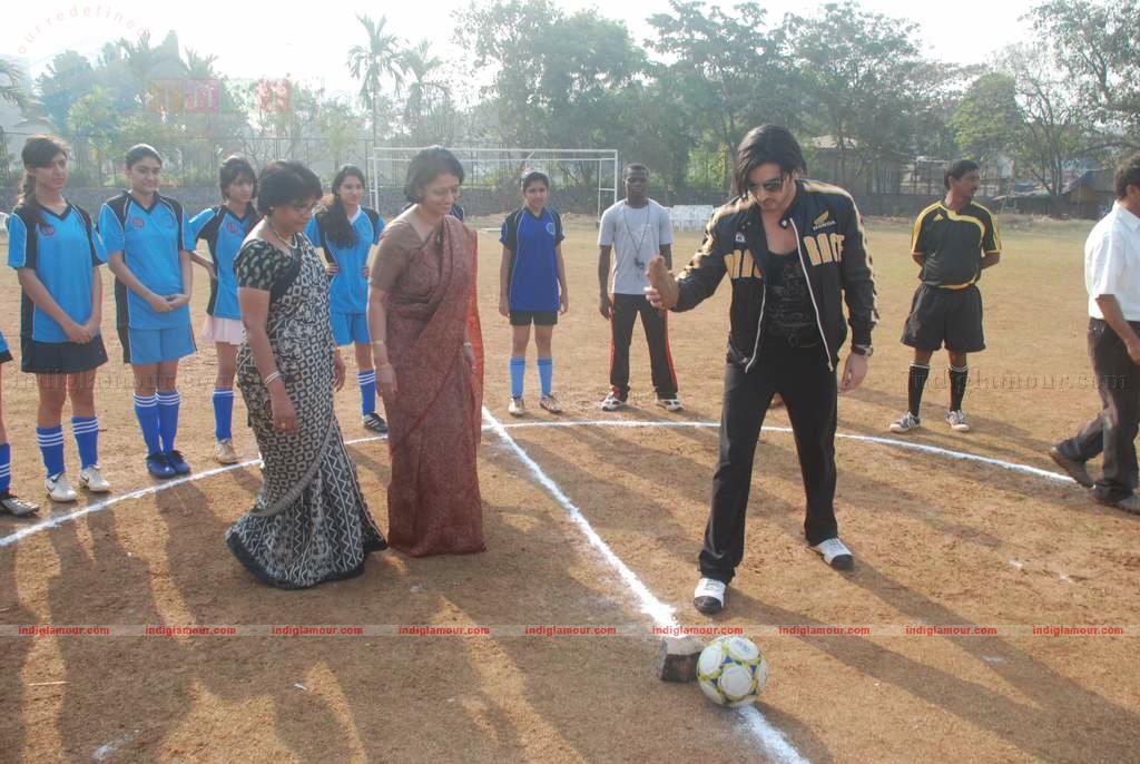 Zayed Khan at Jamanabai's All India Football tournament Event hd photo
