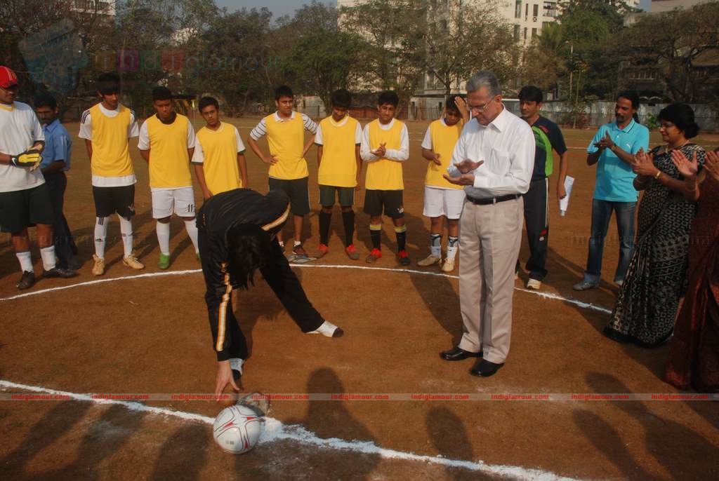 Zayed Khan at Jamanabai's All India Football tournament Event hd photo