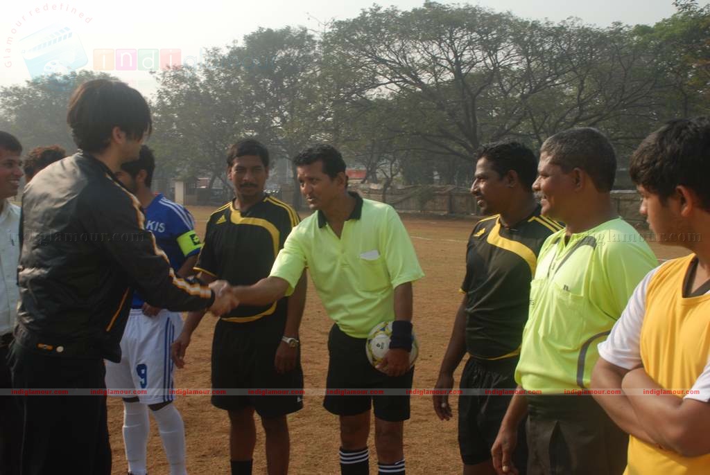 Zayed Khan at Jamanabai's All India Football tournament Event hd photo
