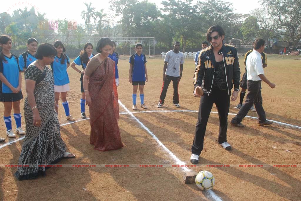 Zayed Khan at Jamanabai's All India Football tournament Event hd photo
