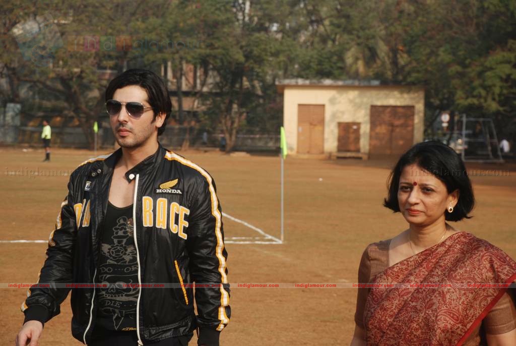 Zayed Khan at Jamanabai's All India Football tournament Event hd photo