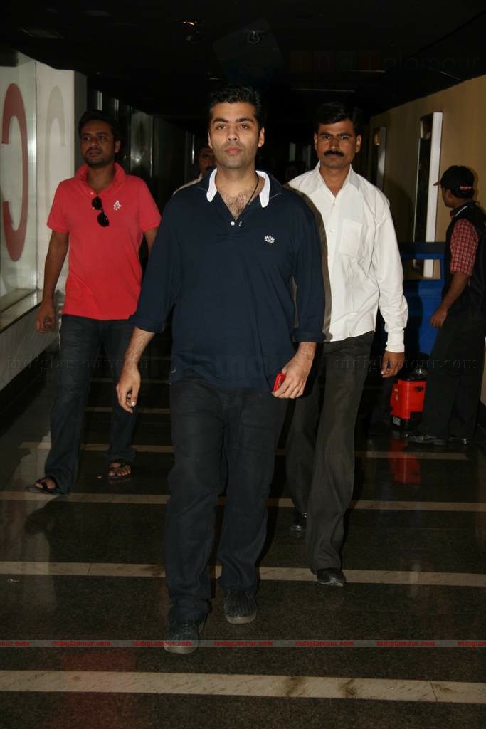 Karan Johar interacts with crowds at Cinemax Event hd photo