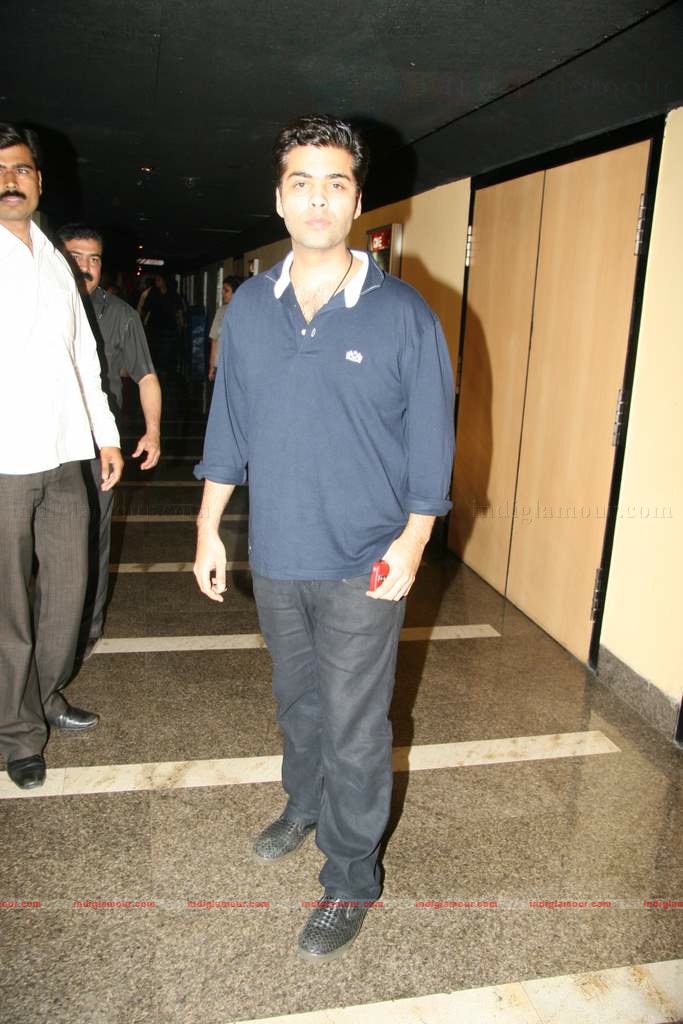 Karan Johar interacts with crowds at Cinemax Event hd photo