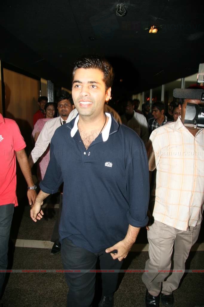 Karan Johar interacts with crowds at Cinemax Event hd photo
