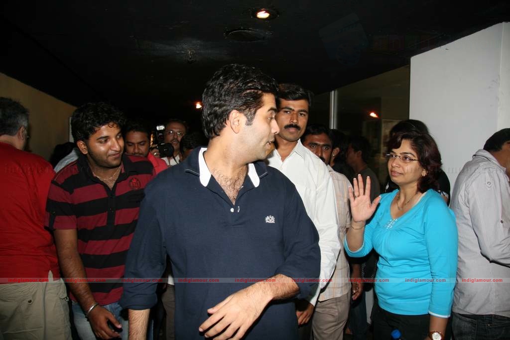 Karan Johar interacts with crowds at Cinemax Event hd photo