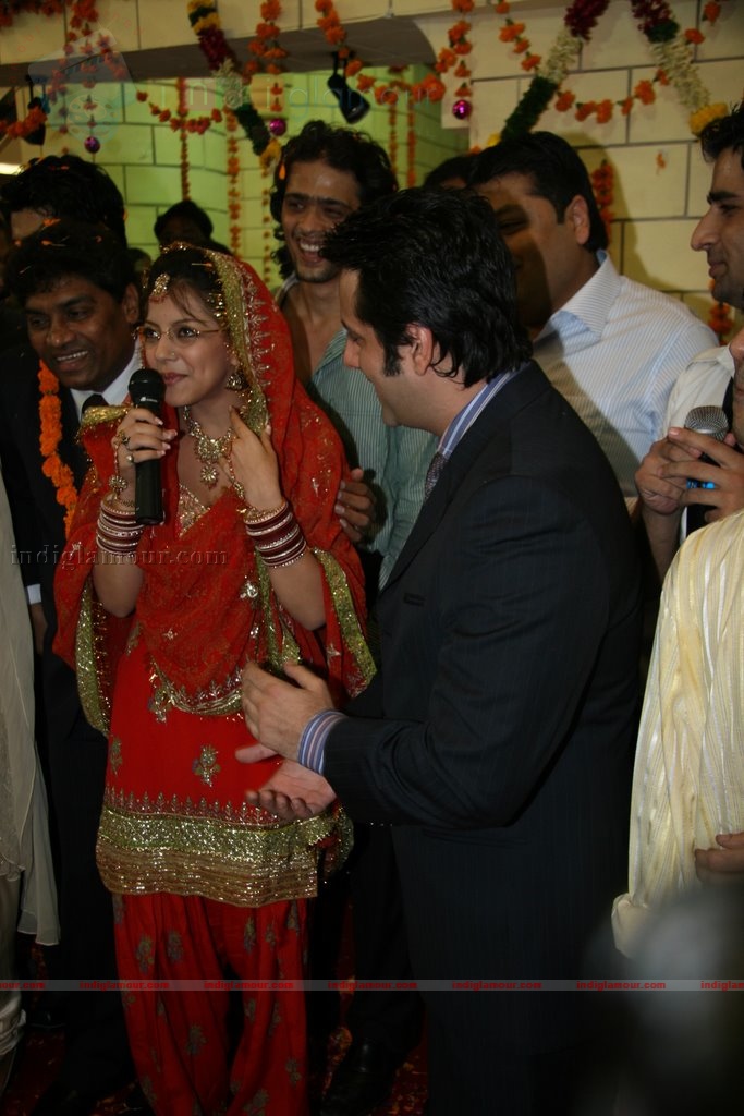 Fardeen Promotes Dulha Mil Gaya Event hd photo