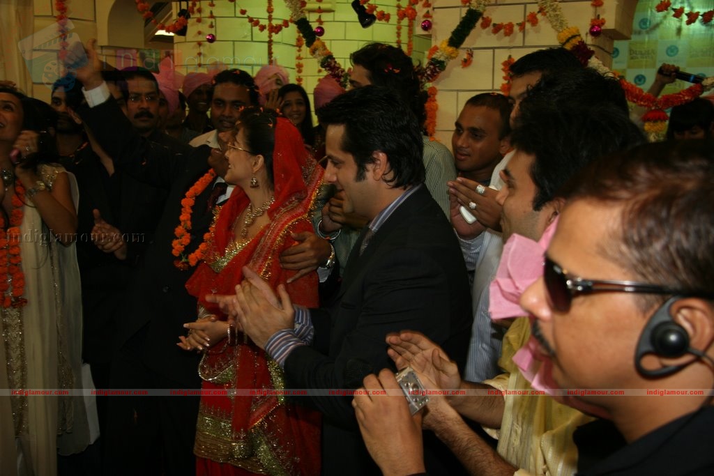 Fardeen Promotes Dulha Mil Gaya Event hd photo