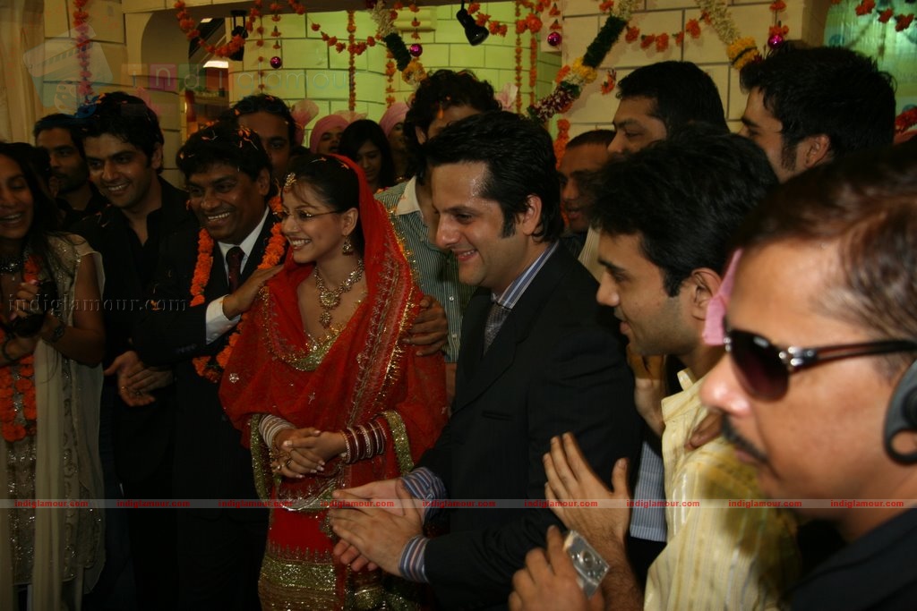 Fardeen Promotes Dulha Mil Gaya Event hd photo