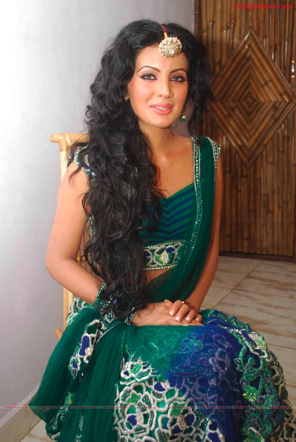 Geeta Basra shoots for Hyderabad Bridal show Event hd photo