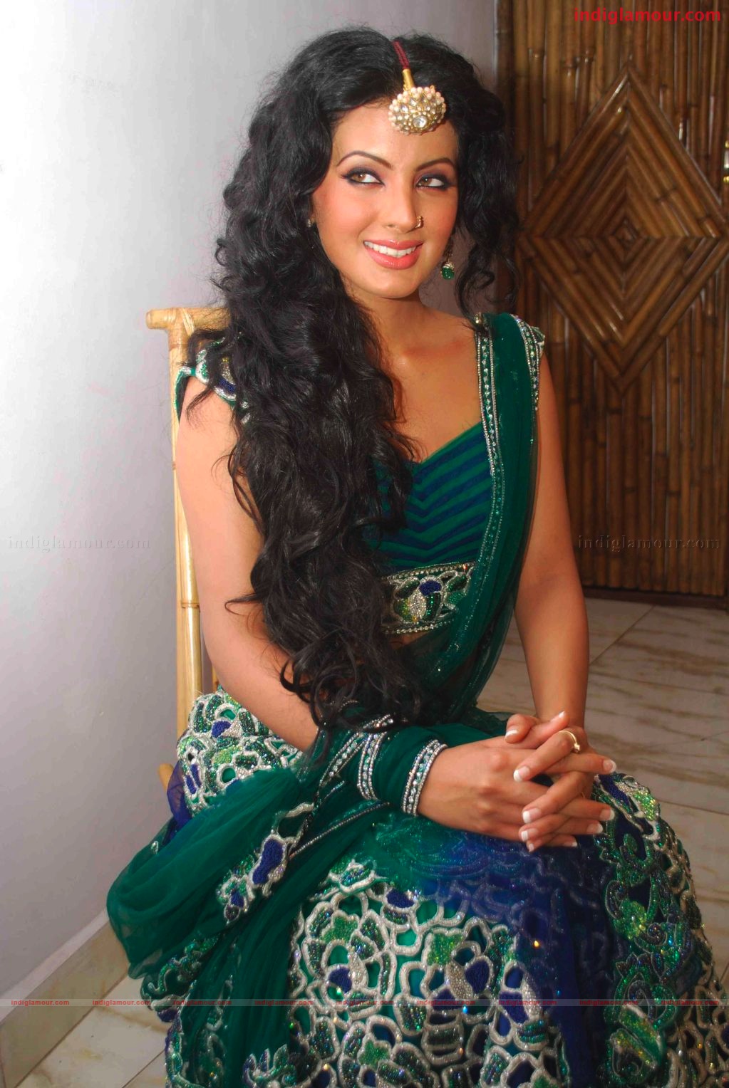 Geeta Basra shoots for Hyderabad Bridal show Event hd photo