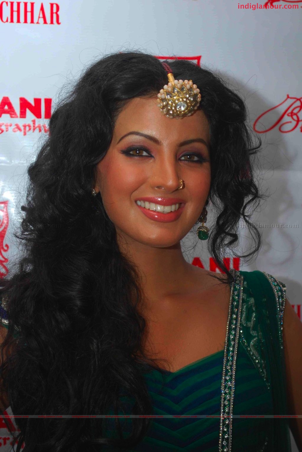 Geeta Basra shoots for Hyderabad Bridal show Event hd photo