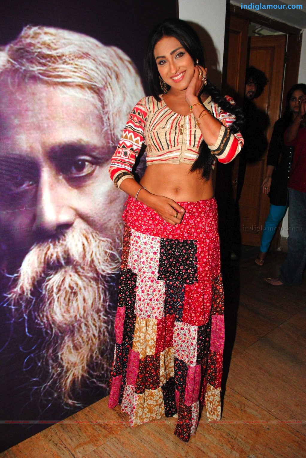 Rituparna and Sudha pay homage to Ravindranath Tagore Event hd photo