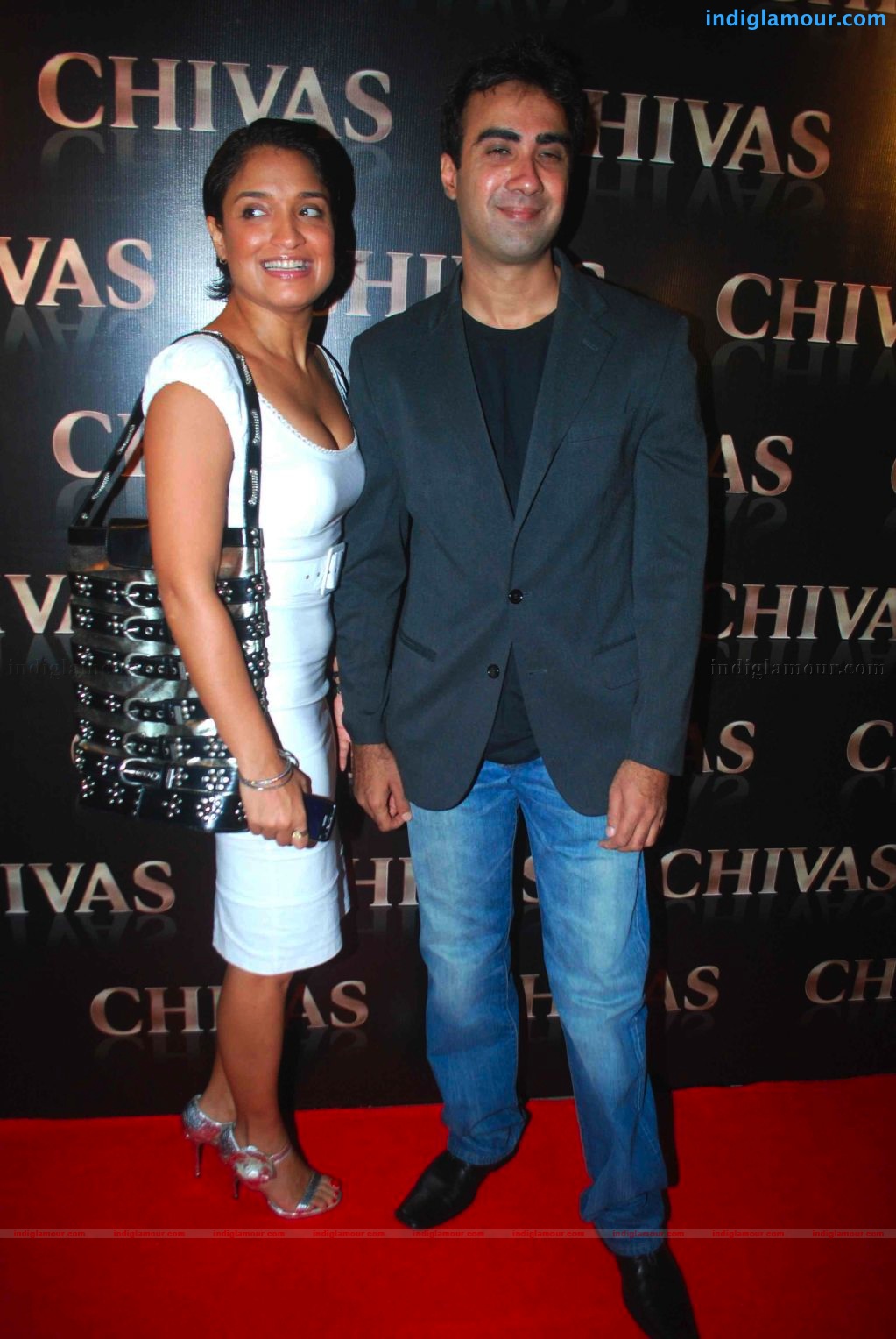 Dia and Konkona at Chivas Studio Spotlight party Event hd photo