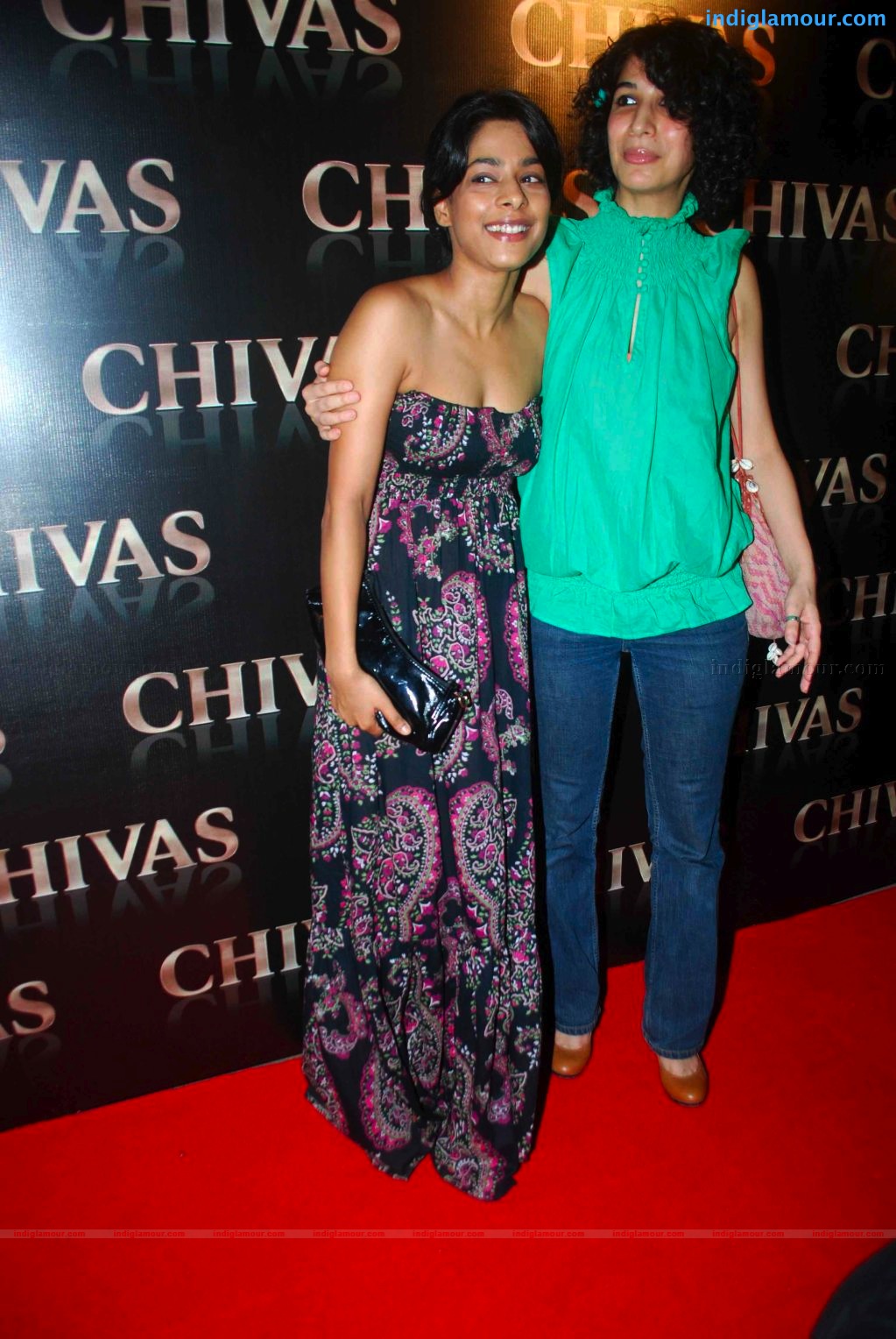 Dia and Konkona at Chivas Studio Spotlight party Event hd photo