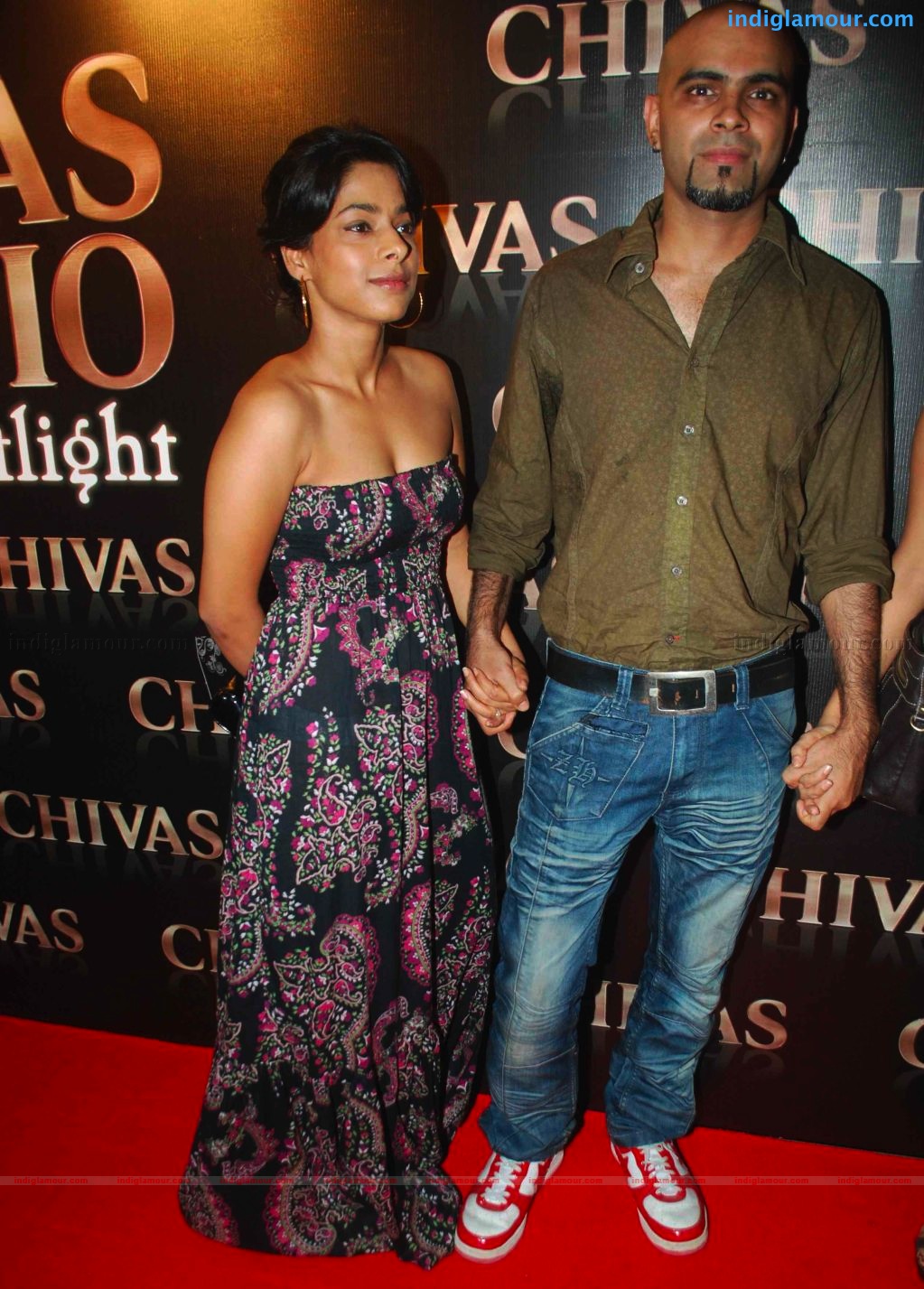 Dia and Konkona at Chivas Studio Spotlight party Event hd photo
