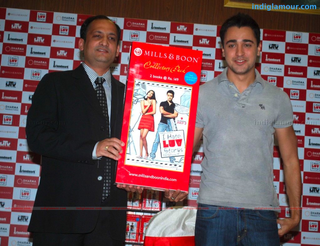 Imran Khan launches Mills N Boon book to Promote I hate Love Stories Event hd photo