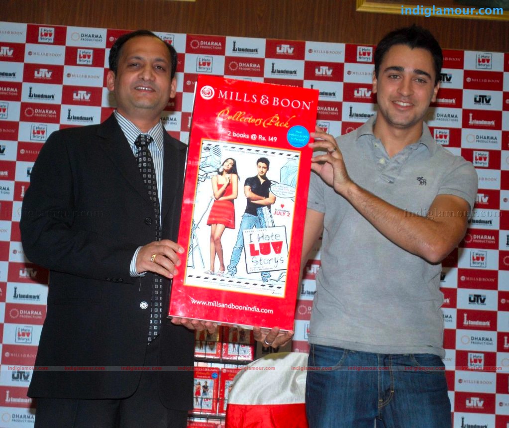 Imran Khan launches Mills N Boon book to Promote I hate Love Stories Event hd photo