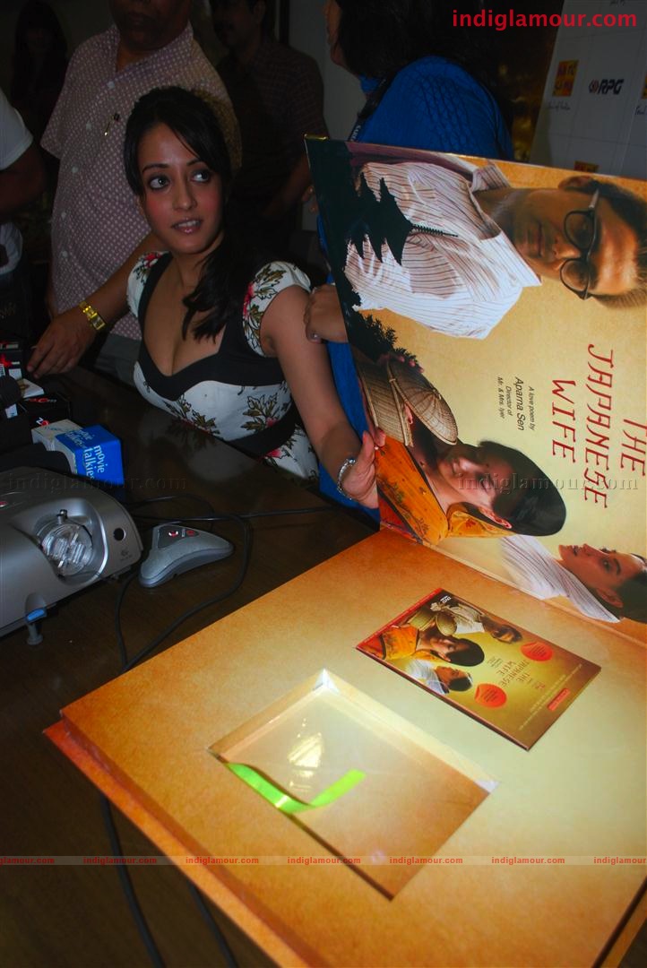 Raima Sen Launches DVD of THE JAPENESE WIFE Event hd photo
