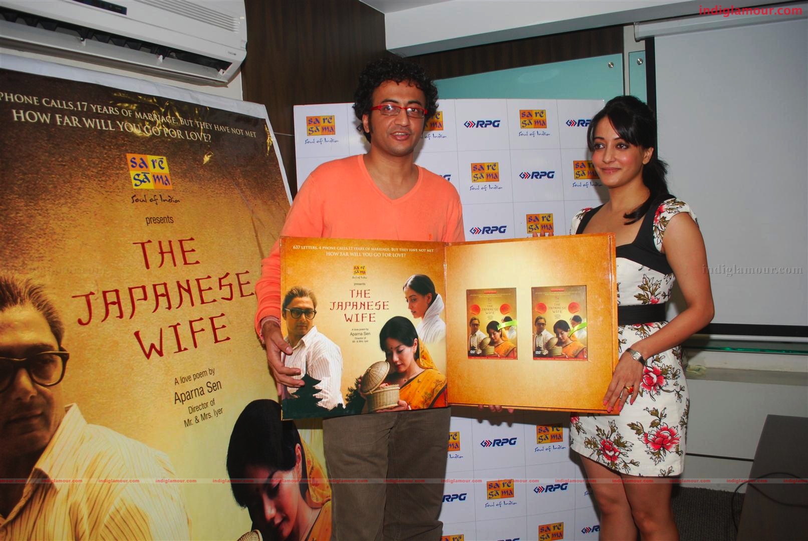 Raima Sen Launches DVD of THE JAPENESE WIFE Event hd photo