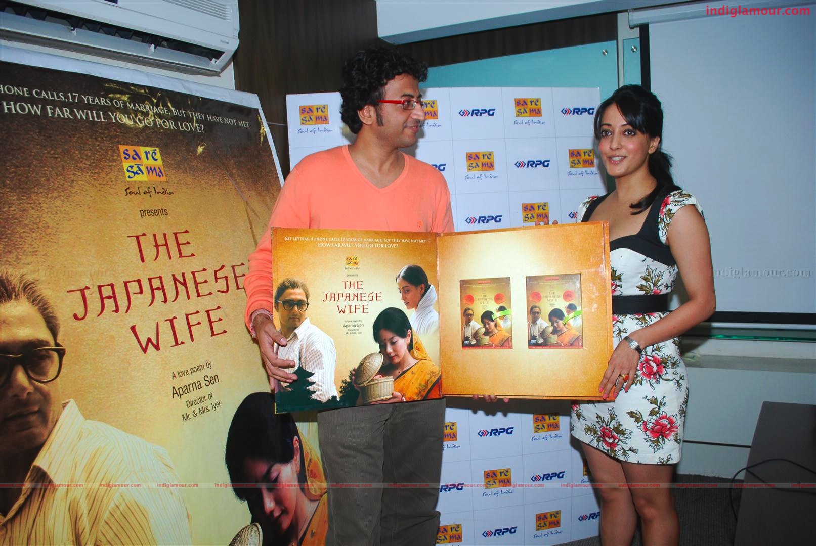 Raima Sen Launches DVD of THE JAPENESE WIFE Event hd photo