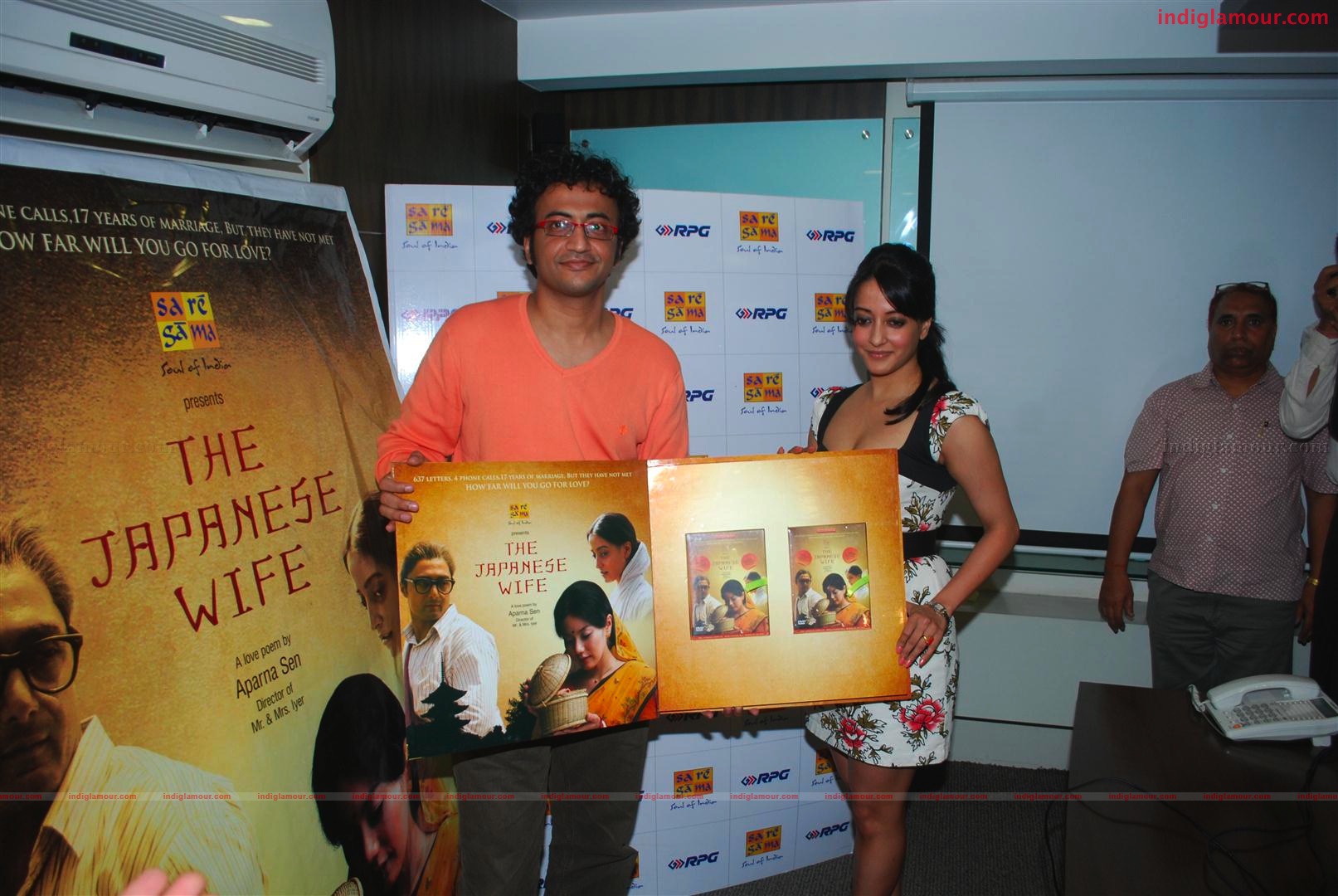 Raima Sen Launches DVD of THE JAPENESE WIFE Event hd photo
