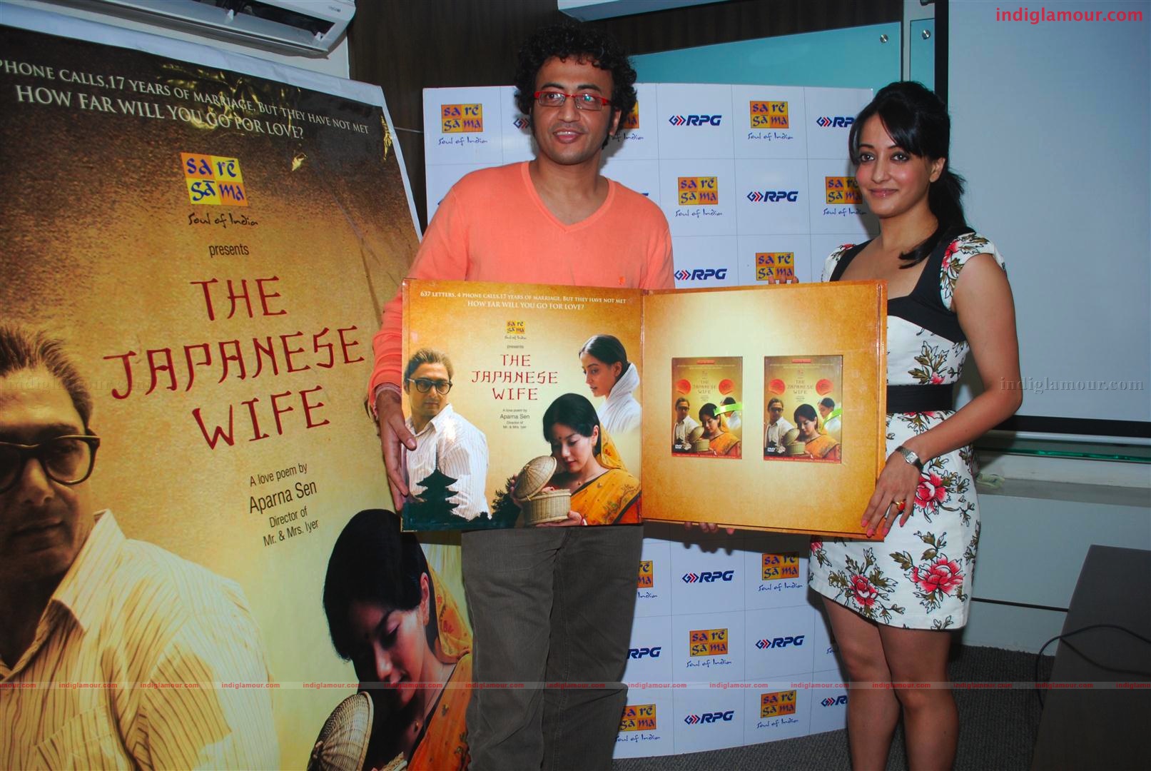 Raima Sen Launches DVD of THE JAPENESE WIFE Event hd photo