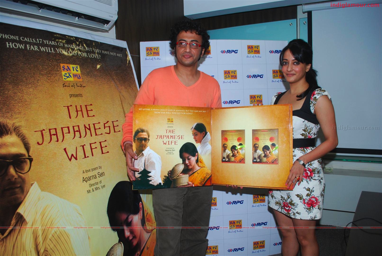 Raima Sen Launches DVD of THE JAPENESE WIFE Event hd photo