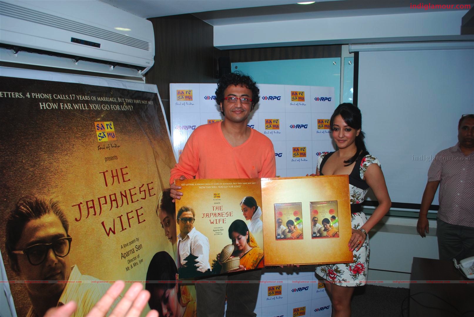 Raima Sen Launches DVD of THE JAPENESE WIFE Event hd photo