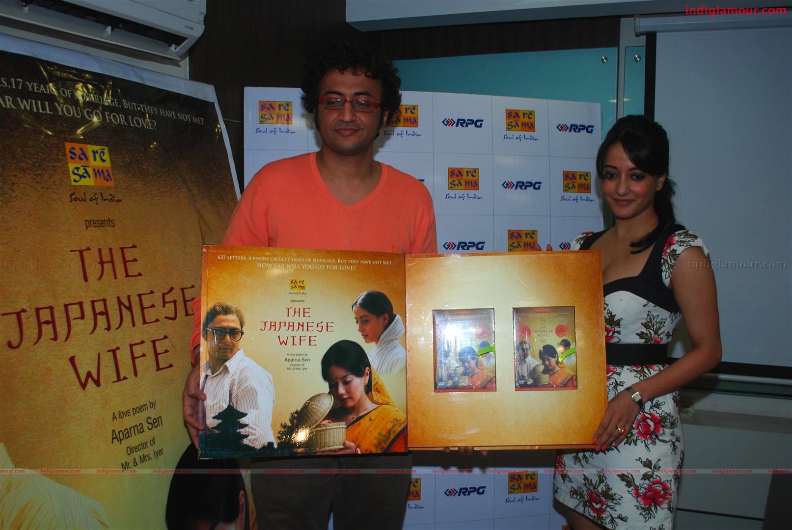 Raima Sen Launches DVD of THE JAPENESE WIFE Event hd photo
