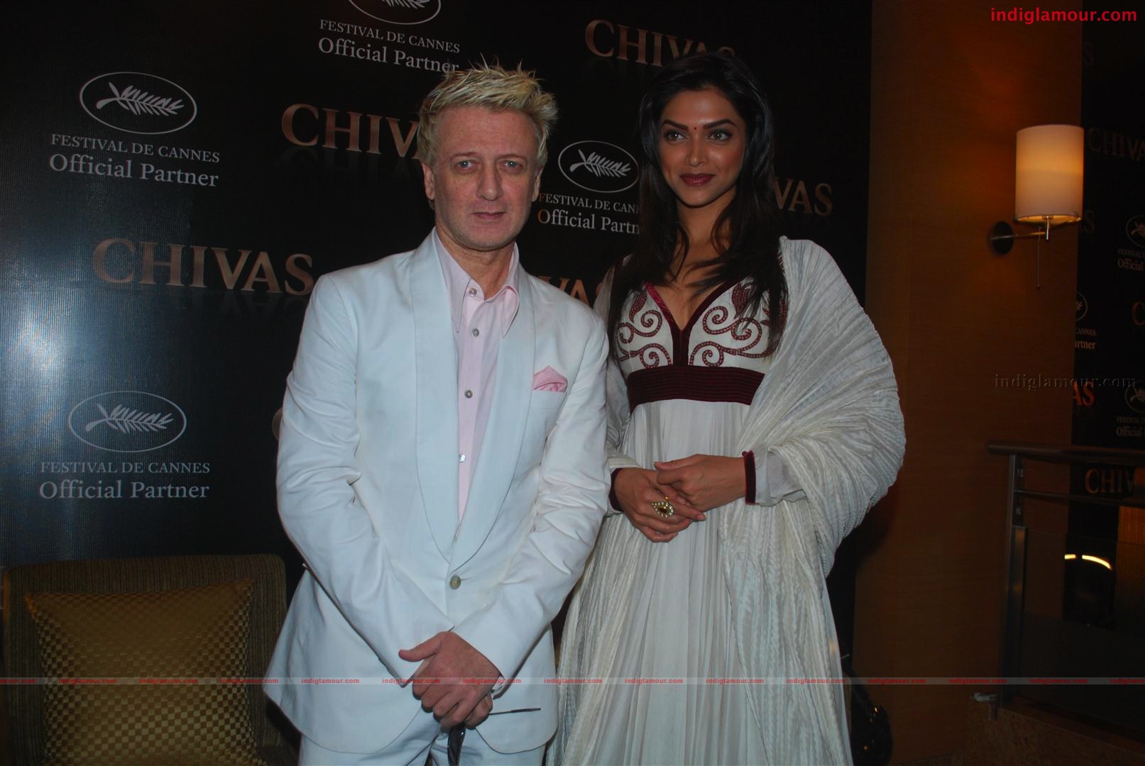 Deepika padukone and Rohit Behal at chivas press meet Event hd photo