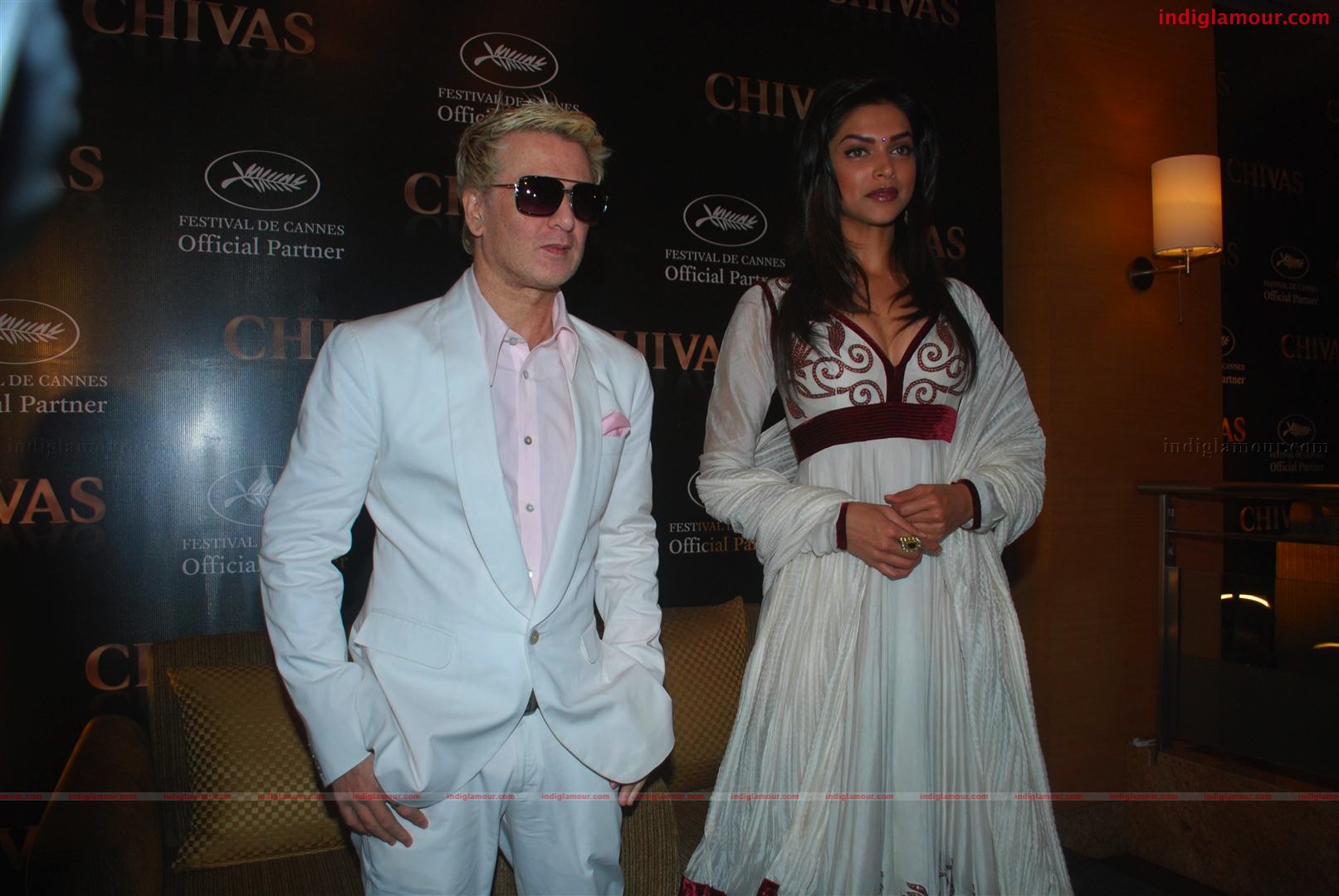 Deepika padukone and Rohit Behal at chivas press meet Event hd photo