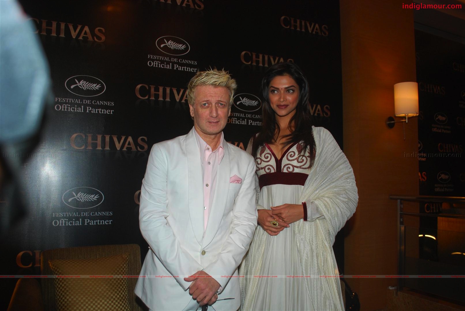 Deepika padukone and Rohit Behal at chivas press meet Event hd photo