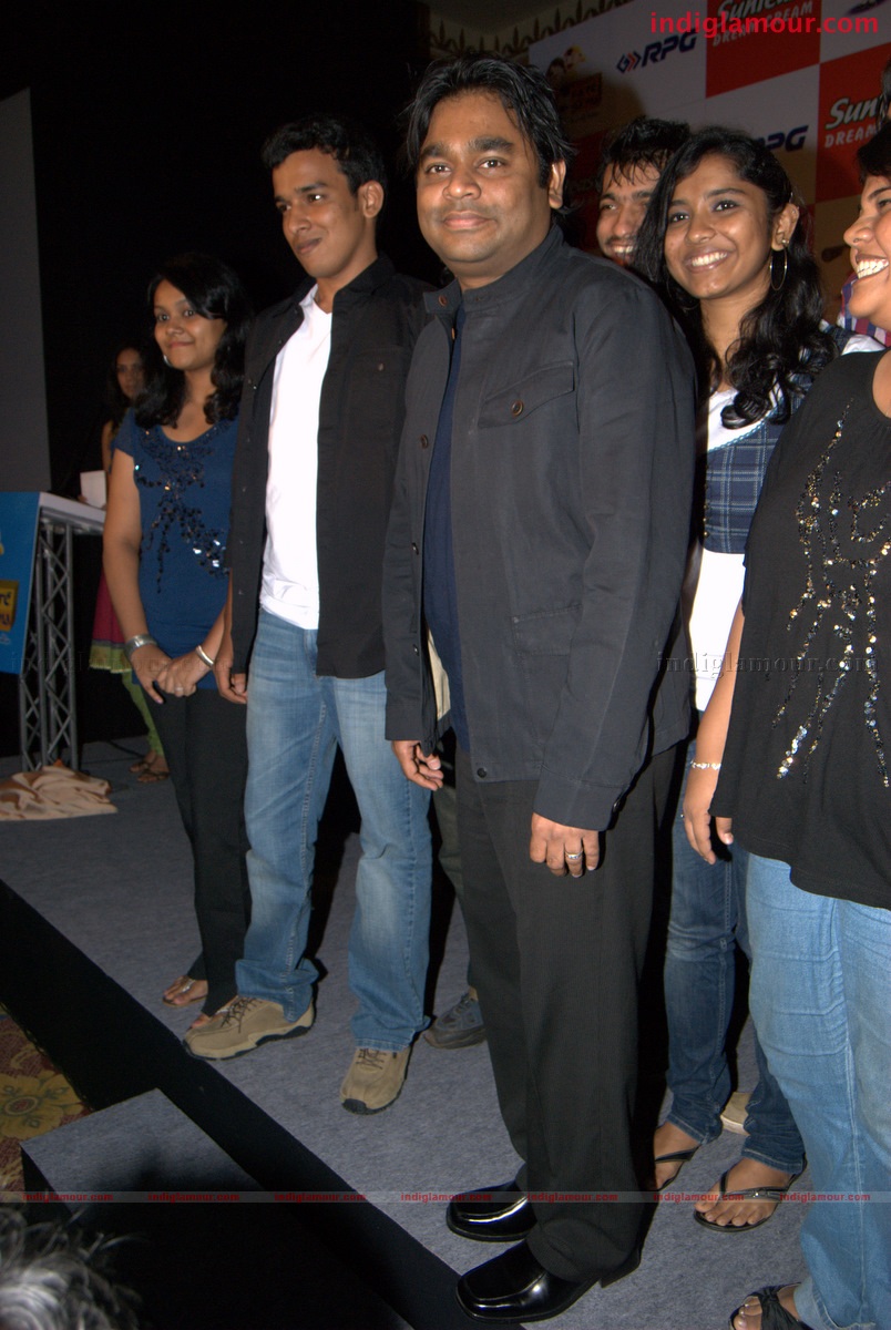 Katrina Kaif and A. R. Rehman at the launch of Rhyme Skool Event hd photo
