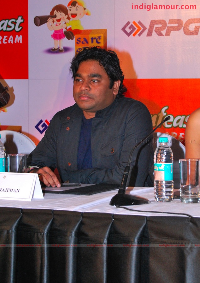 Katrina Kaif and A. R. Rehman at the launch of Rhyme Skool Event hd photo