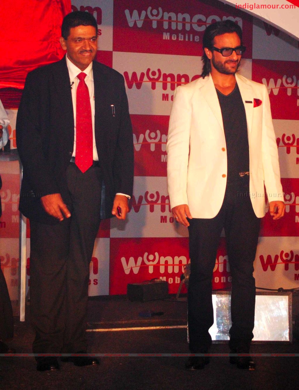 Saif Ali Khan launches Wyncom mobile Event hd photo