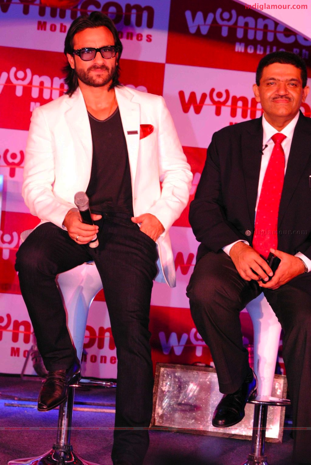 Saif Ali Khan launches Wyncom mobile Event hd photo
