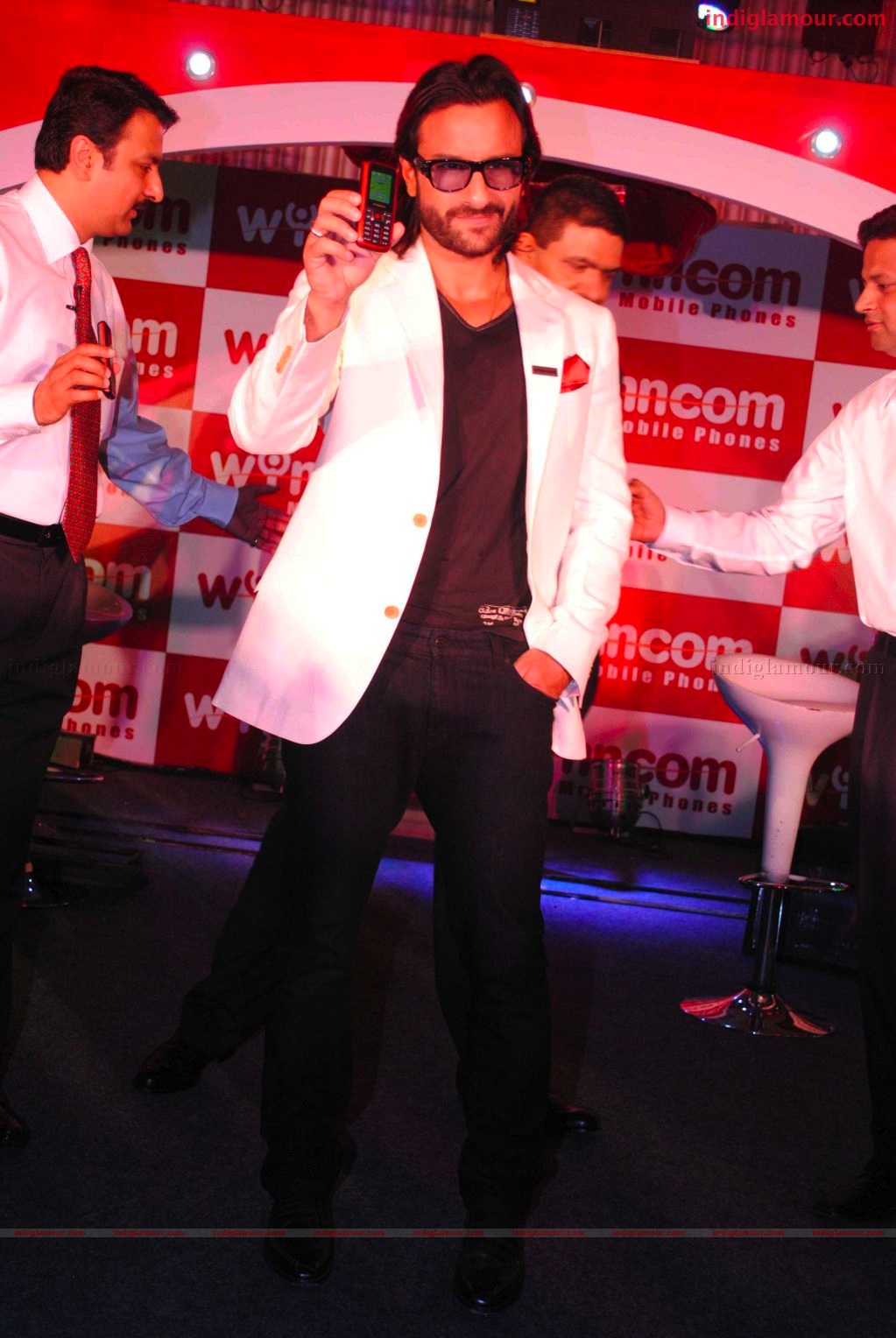 Saif Ali Khan launches Wyncom mobile Event hd photo