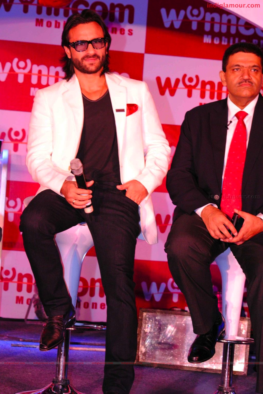 Saif Ali Khan launches Wyncom mobile Event hd photo