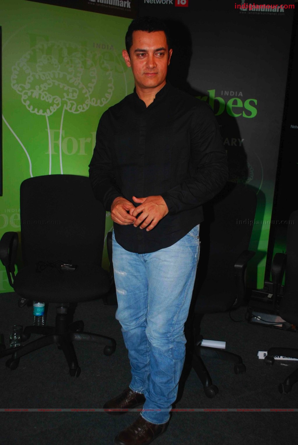 Amir Khan launches Forbes India's 1st anniversary special issue Event hd photo