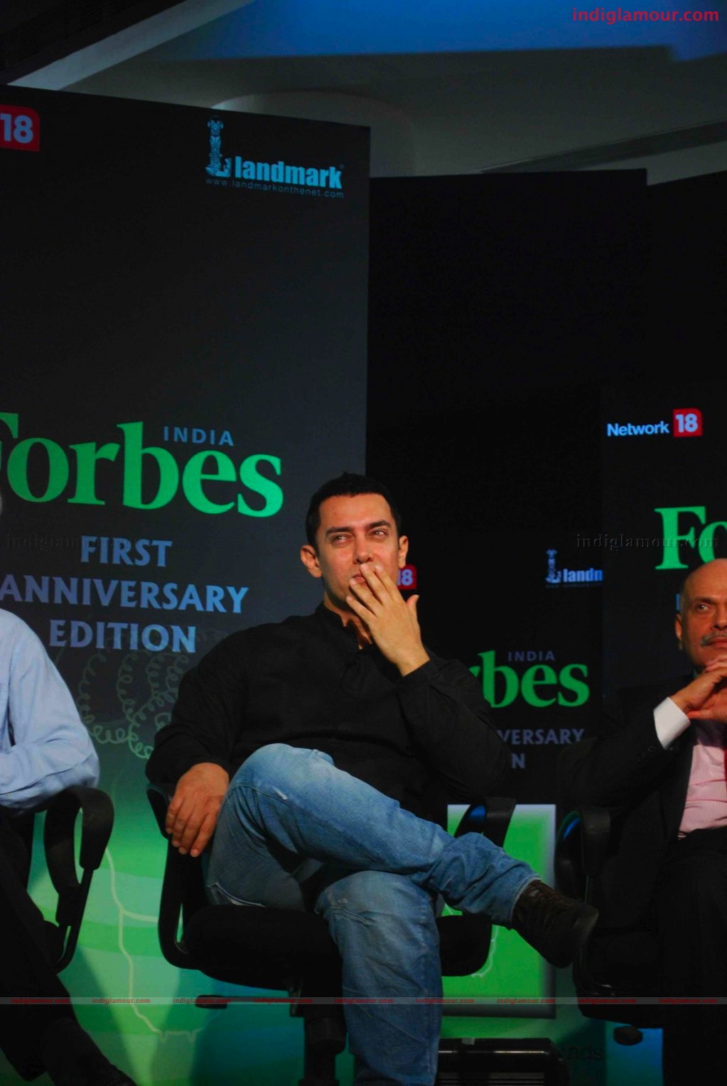 Amir Khan launches Forbes India's 1st anniversary special issue Event hd photo