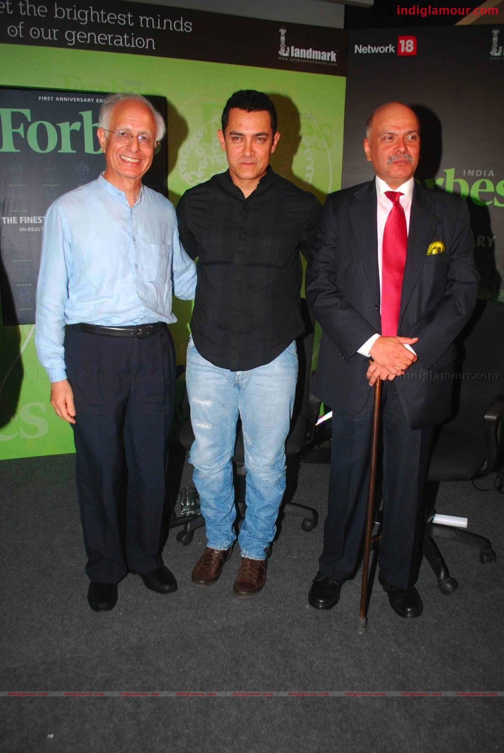 Amir Khan launches Forbes India's 1st anniversary special issue Event hd photo