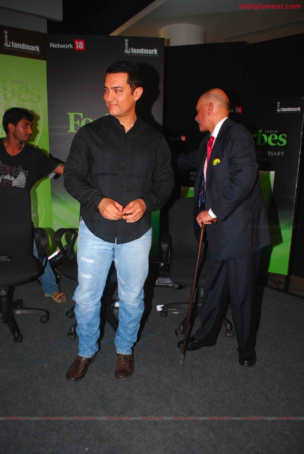 Amir Khan launches Forbes India's 1st anniversary special issue Event hd photo