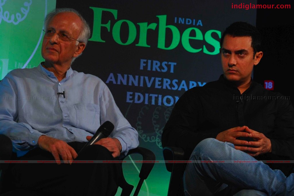 Amir Khan launches Forbes India's 1st anniversary special issue Event hd photo